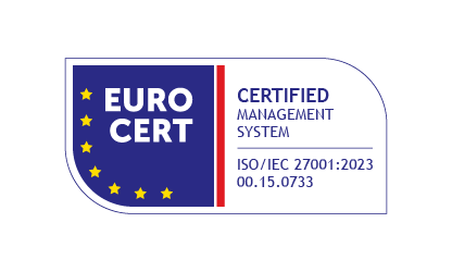 EUROCERT certified management system — ISO/IEC 27001:2023